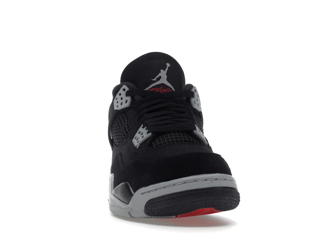 Jordan 4 Retro SE Schwarzer Canvas - vue secondaire A