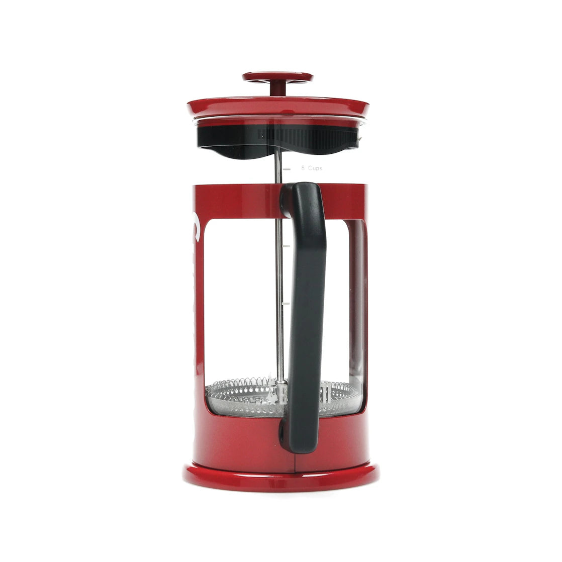 Supreme Bialetti 8-Tassen-French-Press-Kaffeemaschine, Rot - vue secondaire A