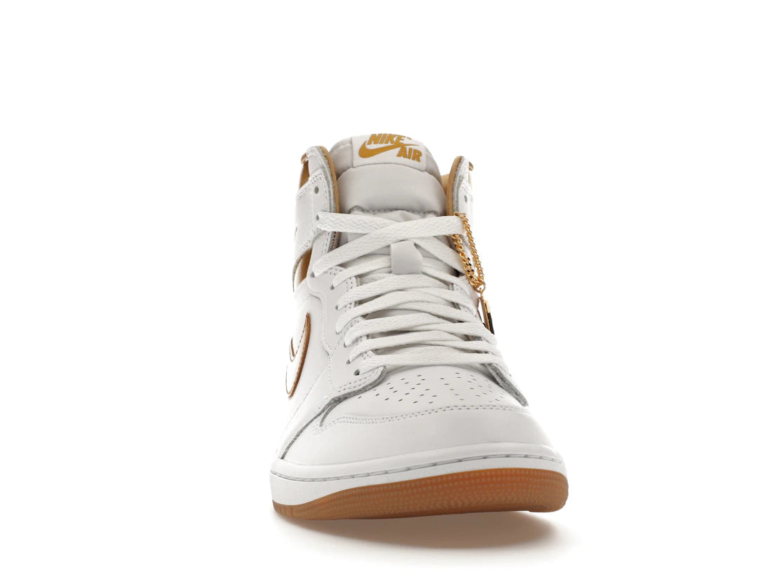 Jordan 1 Retro High OG Metallic Gold (Women's) - vue secondaire A