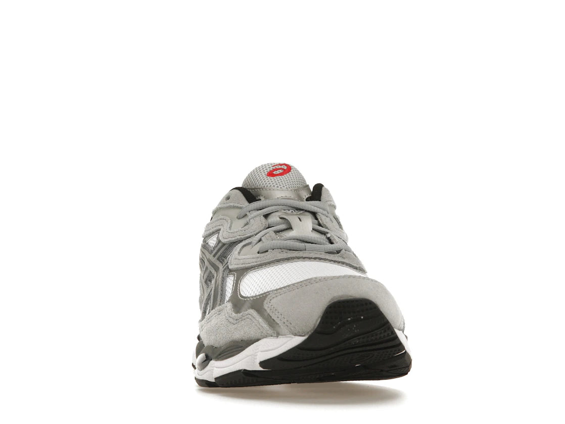 ASICS Gel-NYC Weiß Stahlgrau - vue secondaire A