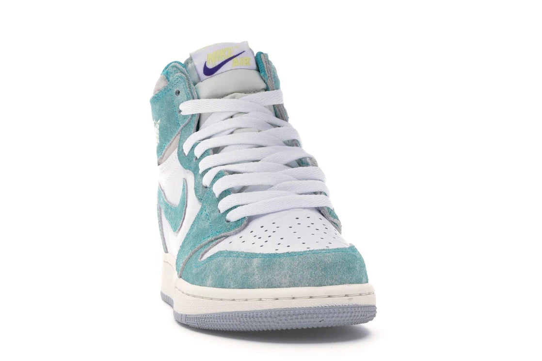 Jordan 1 Retro High Turbo Green (GS) - vue secondaire A
