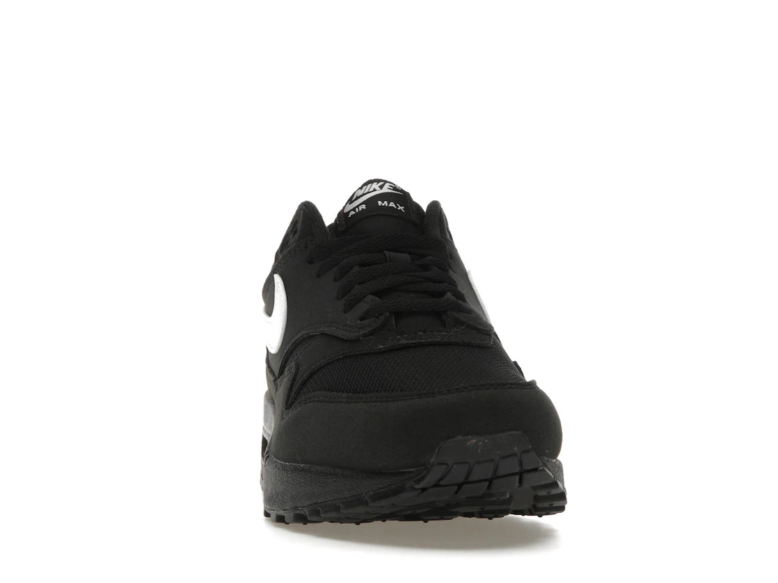 Nike Air Max 1 Schwarz-Weißer Swoosh - vue secondaire A