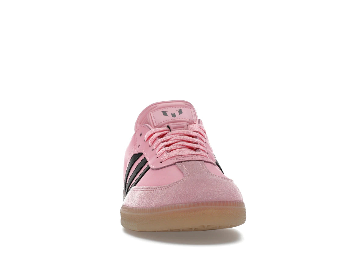 adidas Samba Messi Hellrosa Schwarz - vue secondaire A