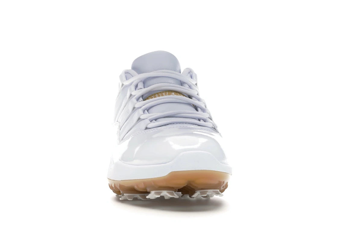 Jordan 11 Retro Low Golf White Metallic Gold - vue secondaire A