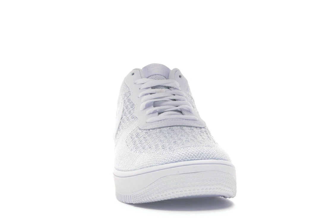 Nike Air Force 1 Flyknit 2 White Pure Platinum - vue secondaire A