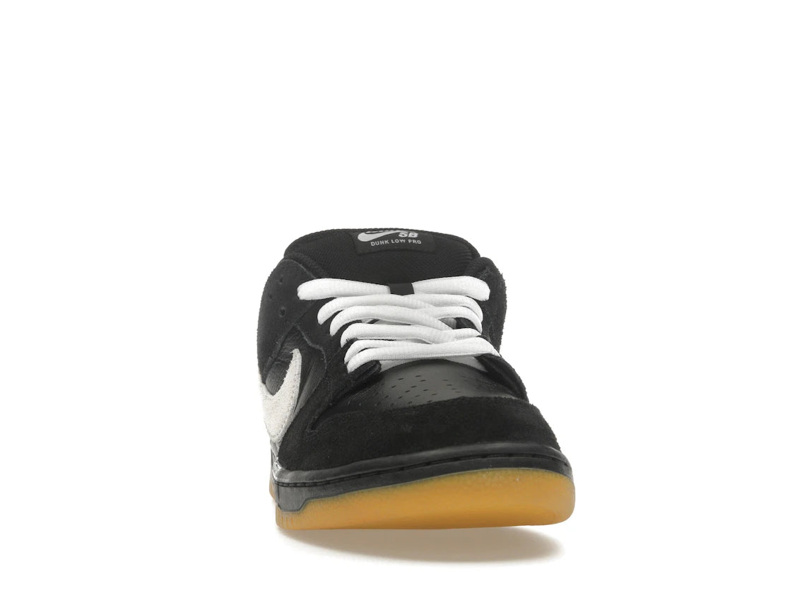 Nike Dunk Low Pro SB Black White Gum - vue secondaire A