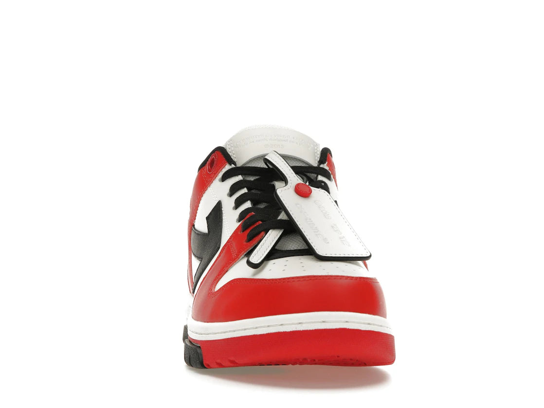OFF-WHITE Out Of Office OOO Low Tops Red Black (2024) - vue secondaire A
