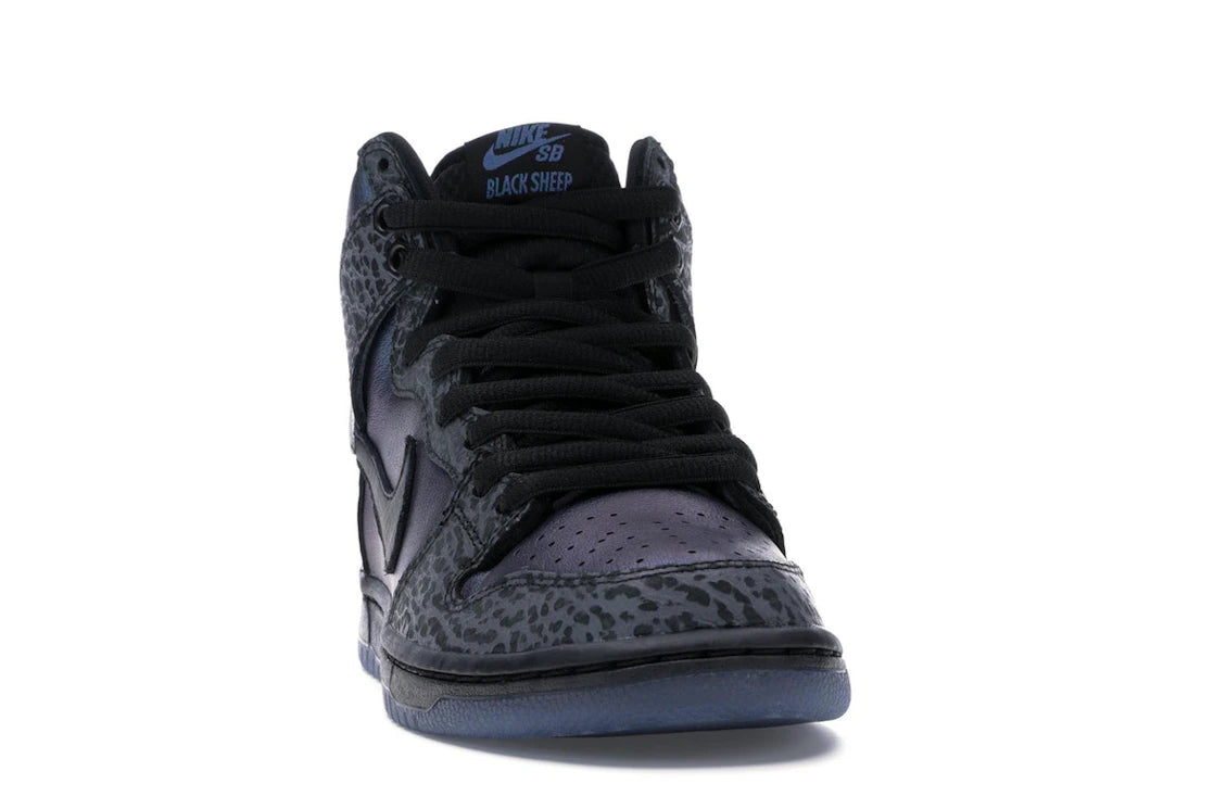 Nike SB Dunk High Black Sheep Hornet - vue secondaire A
