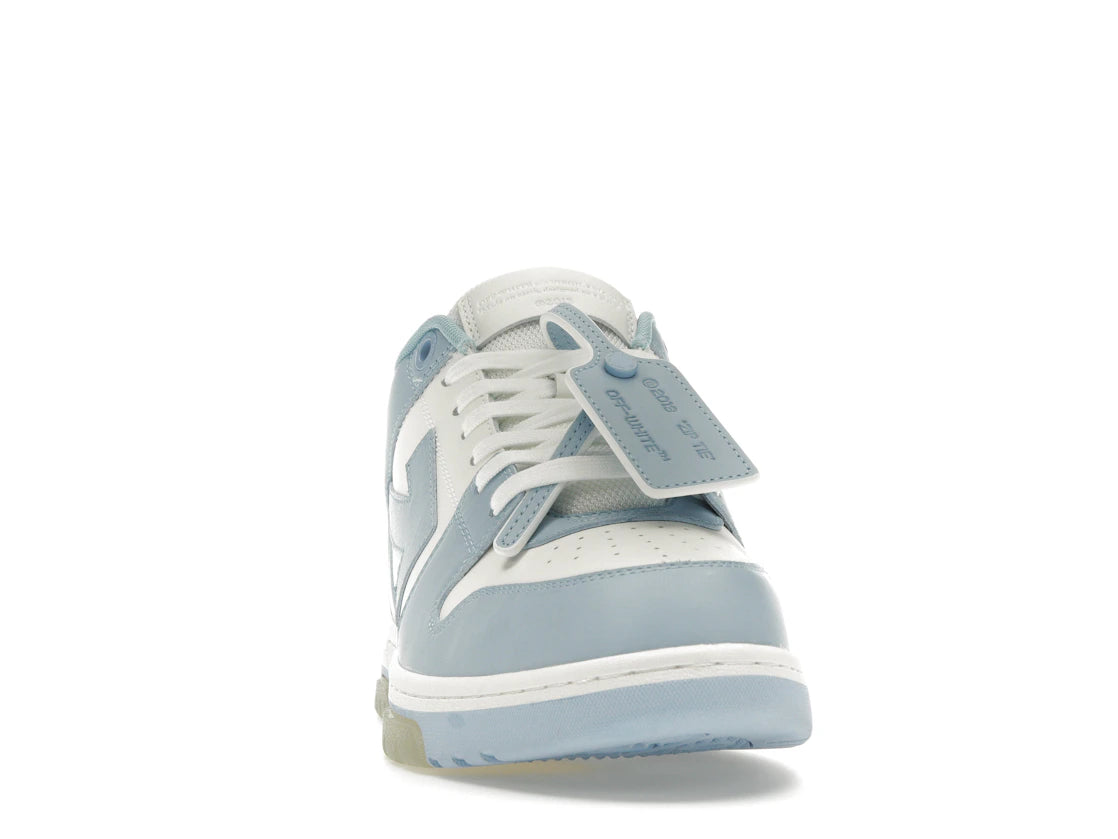 Off-White Out Of Office Calf Leather White Baby Blue - vue secondaire A