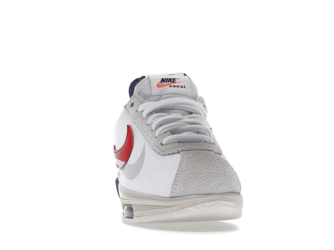 Nike Zoom Cortez SP sacai White University Red Blue - vue secondaire A