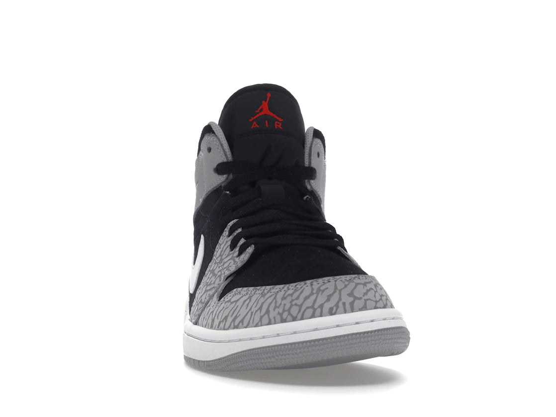 Jordan 1 Mid SE Elephant Print - vue secondaire A