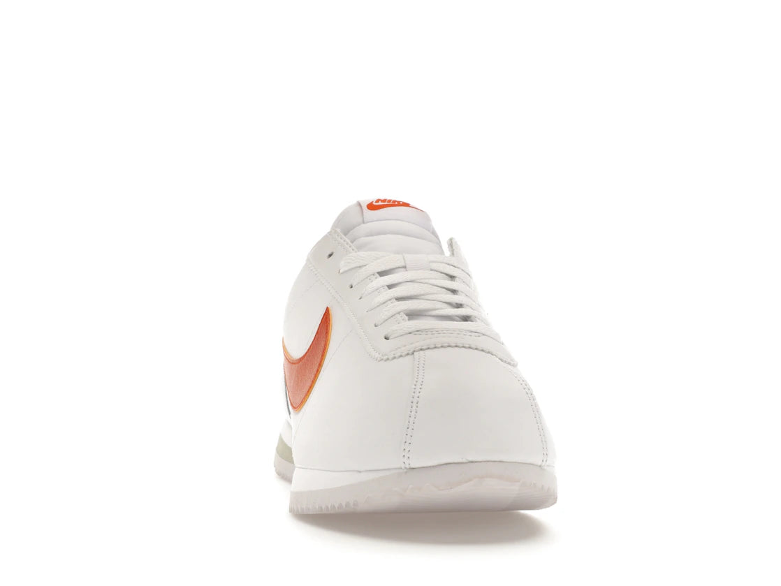 Nike Cortez White Campfire Orange - vue secondaire A