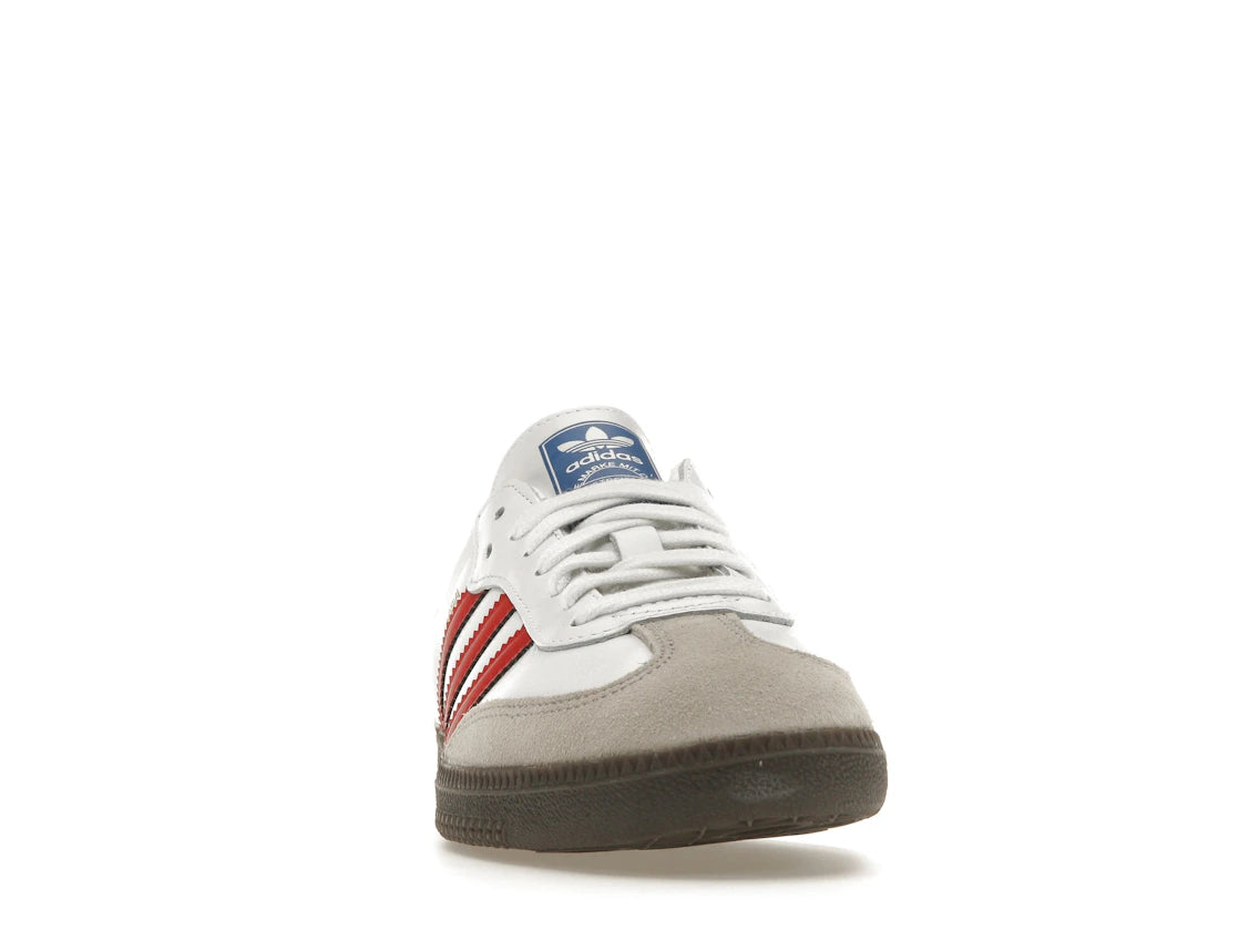 adidas Samba OG Weiß Better Scarlet - vue secondaire A