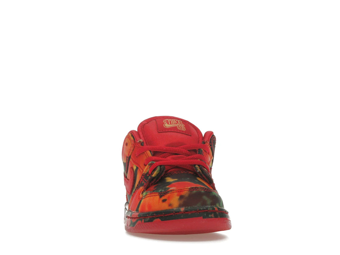 Nike SB Dunk Low The Wizard of Oz Poppy Field (TD) - vue secondaire A