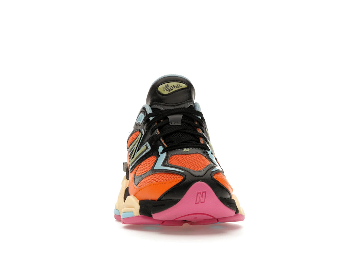 New Balance 9060 Sun Glow Team Sky Blue - vue secondaire A