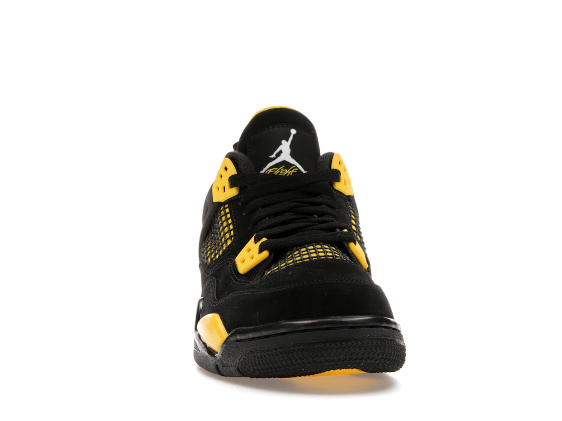 Jordan 4 Retro Thunder (2023) (GS) - vue secondaire A