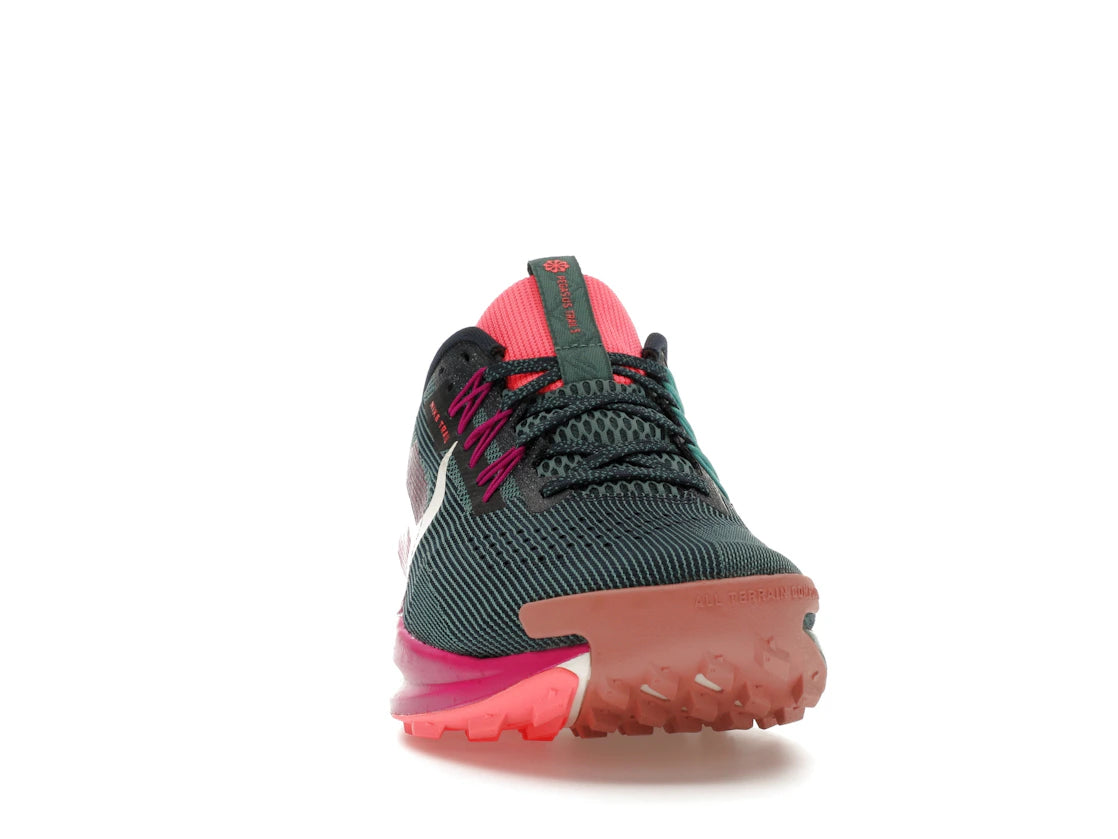 Nike React Pegasus Trail 5 Armory Navy Vivid Grape Green Frost Phantom - vue secondaire A