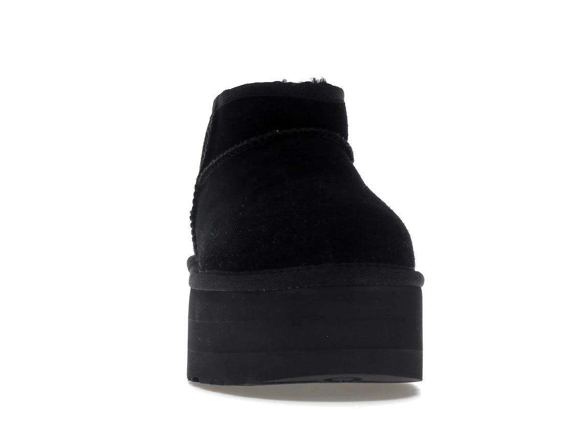 UGG Classic Ultra Mini Plateau-Stiefel Schwarz (Damen) - vue secondaire A