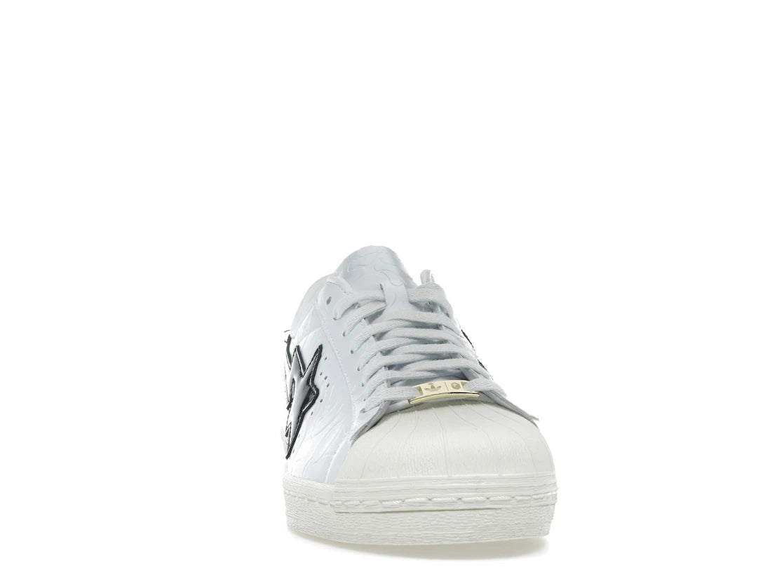 adidas Superstar Vintage Bape White Black - vue secondaire A