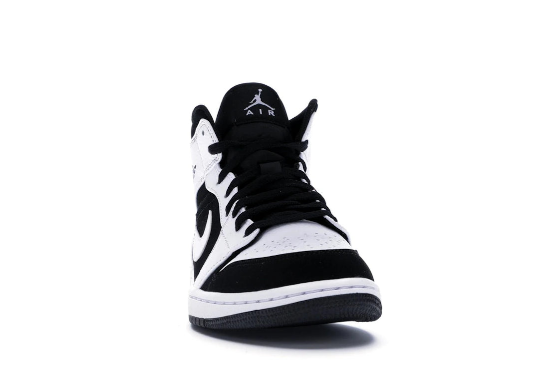 Jordan 1 Mid White Black - vue secondaire A