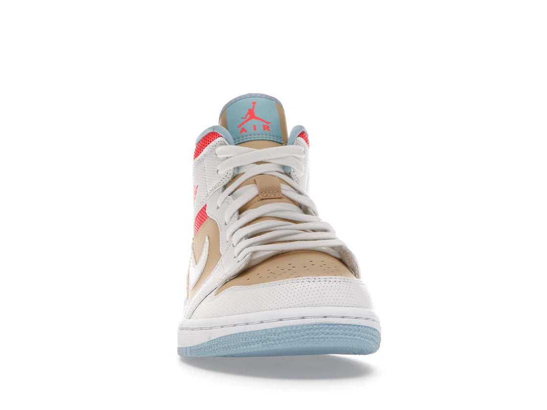 Jordan 1 Mid SE Sesame (Women's) - vue secondaire A