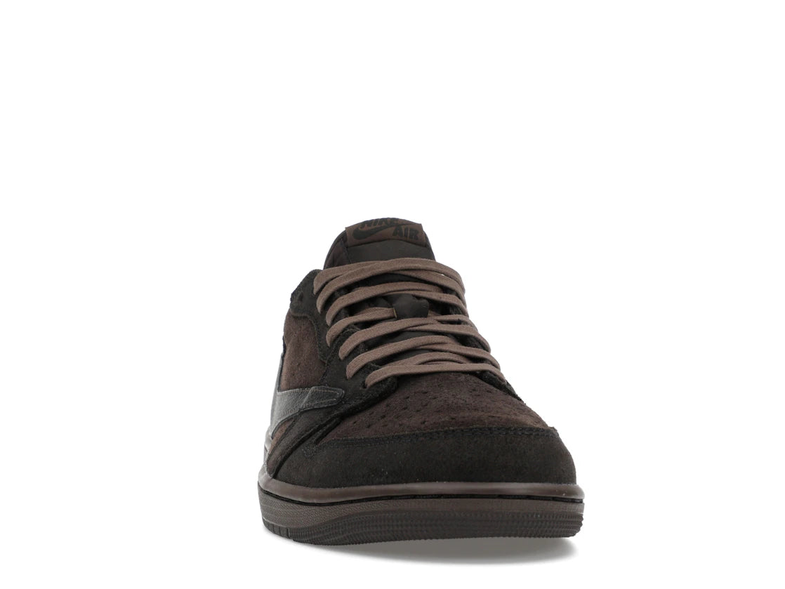 Jordan 1 Retro Low OG SP Travis Scott Velvet Brown - vue secondaire A