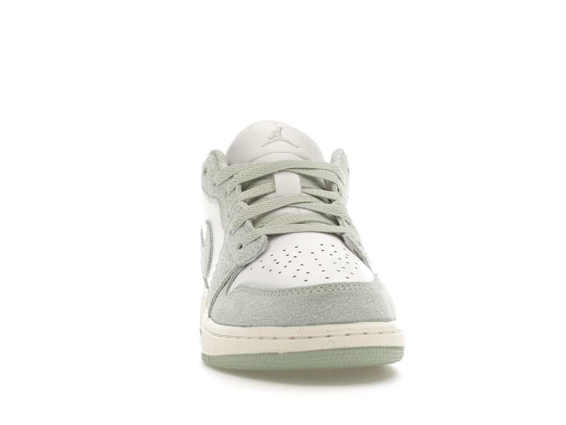Jordan 1 Low SE White Seafoam (GS) - vue secondaire A