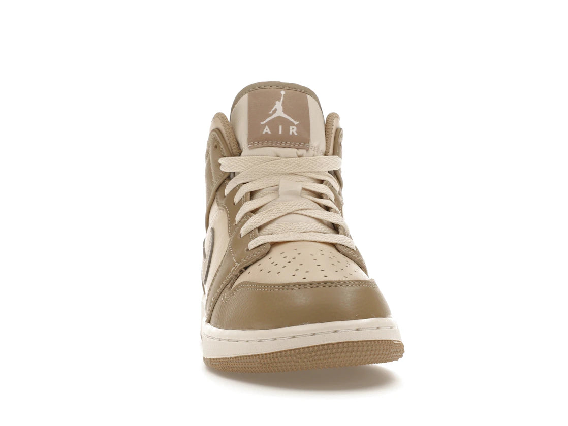 Jordan 1 Mid Legend Brown (GS) - vue secondaire A