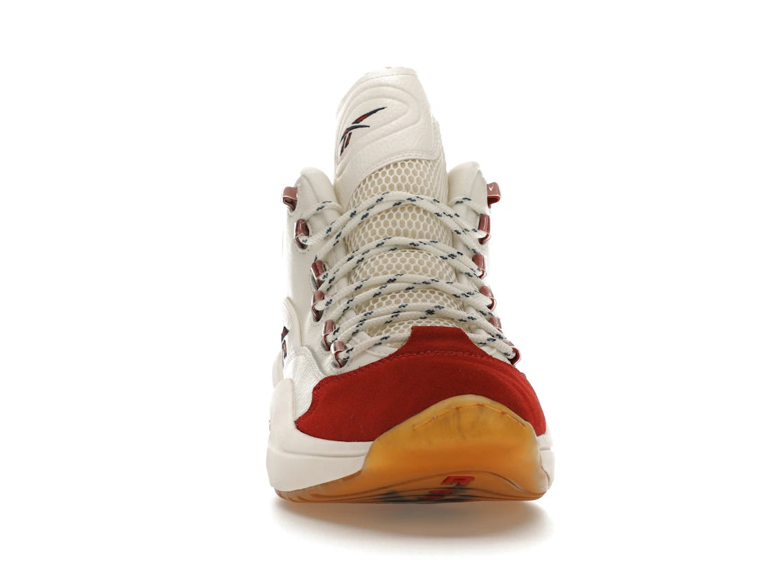 Reebok Question Mid Vintage Red Toe - vue secondaire A