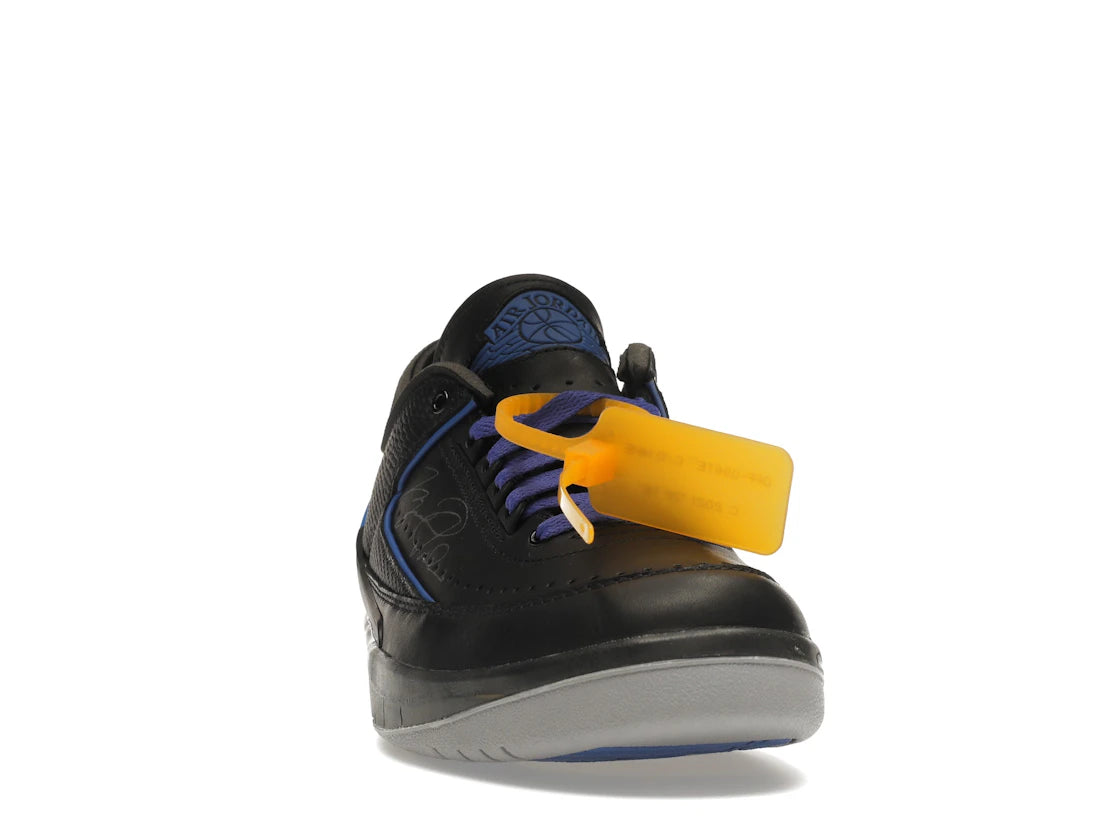 Jordan 2 Retro Low SP Off-White Black Blue - vue secondaire A