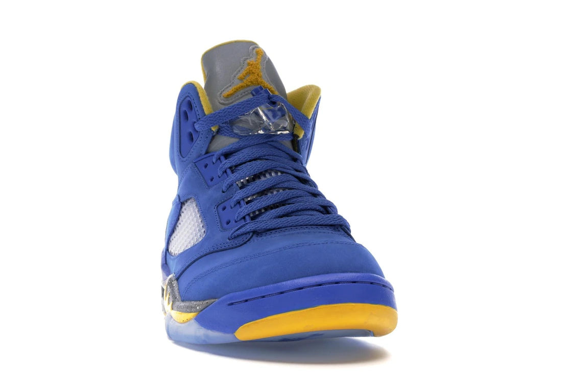 Jordan 5 Retro JSP Laney Varsity Royal - vue secondaire A