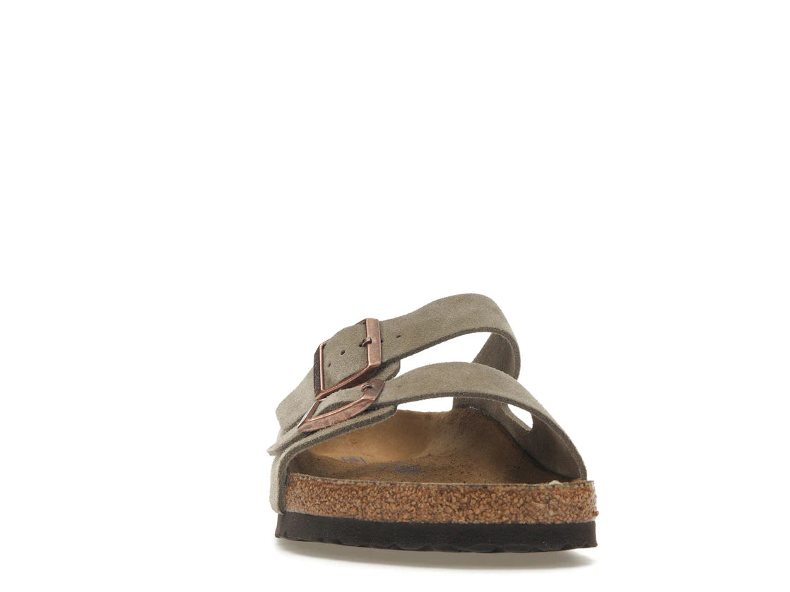 Birkenstock Arizona Soft Footbed Suede Taupe - vue secondaire A