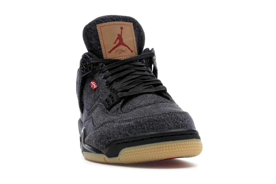 Jordan 4 Retro Levi's Black (Levi's Tag) - vue secondaire A