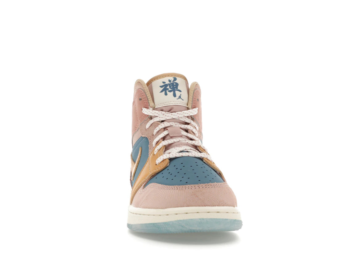 Jordan 1 Mid SE Zen (GS) - vue secondaire A