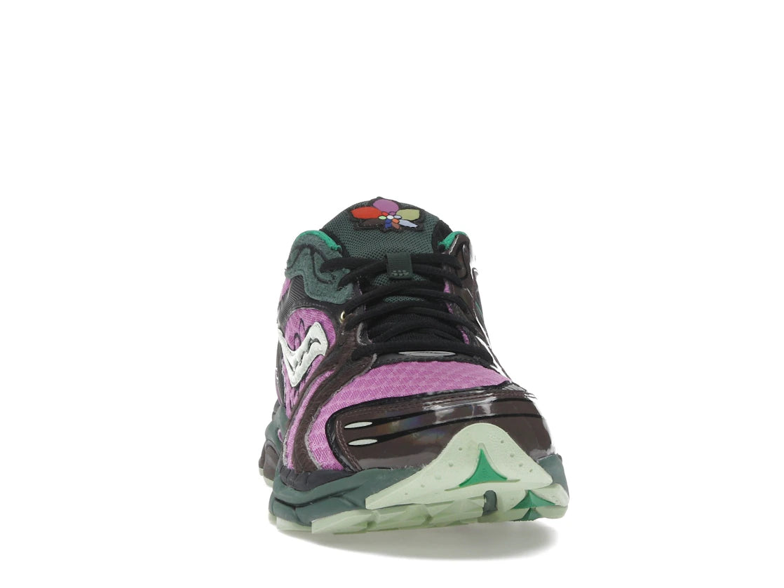 Saucony ProGrid Triumph 4 Jae Tips Flowers Grow Uptown Perilla - vue secondaire A