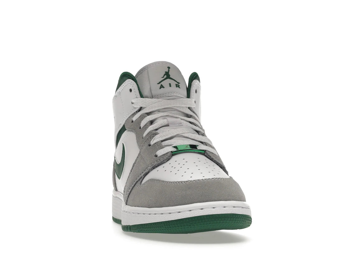 Jordan 1 Mid SE White Pine Green Smoke Grey (GS) - vue secondaire A