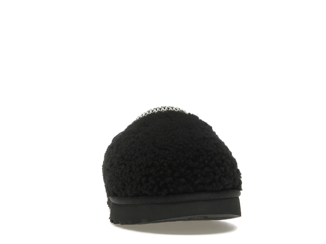 UGG Tasman Maxi Curly Slipper Black (Women's) - vue secondaire A