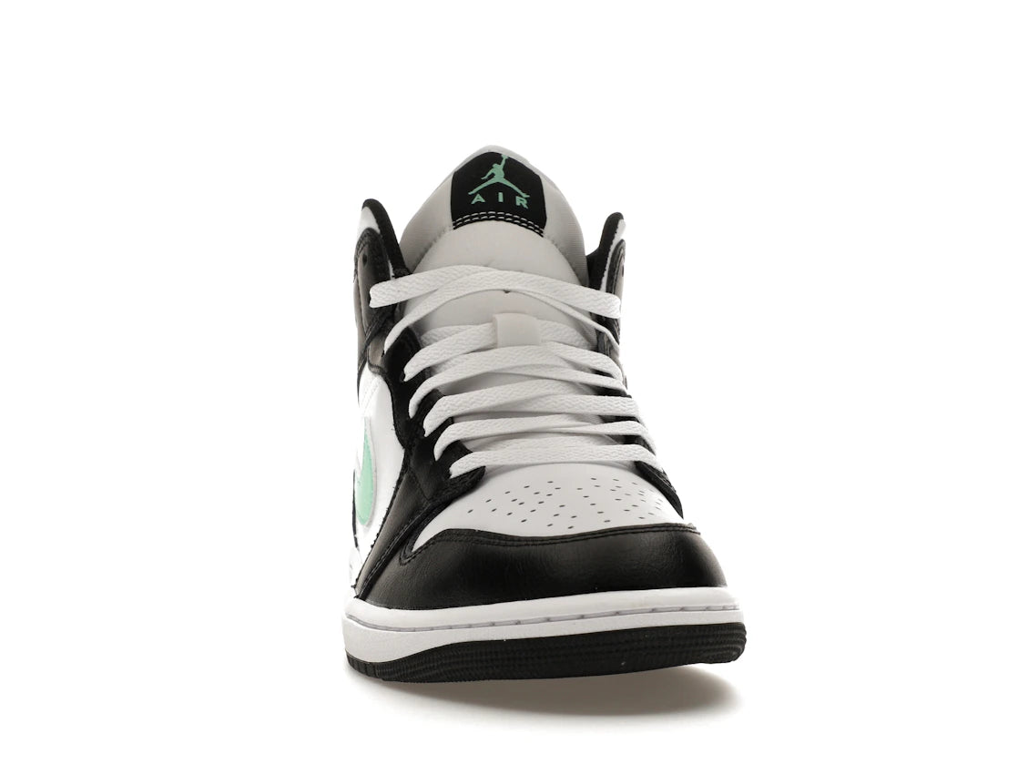 Jordan 1 Mid Green Glow - vue secondaire A