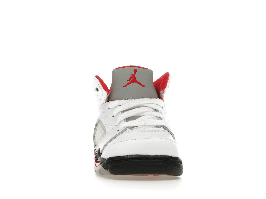 Jordan 5 Retro Fire Red Silver Tongue (2020) (TD) - vue secondaire A