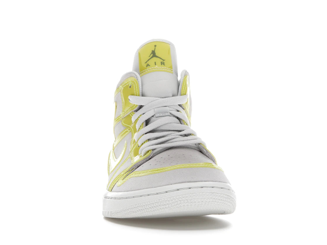 Jordan 1 Mid Opti Yellow (Women's) - vue secondaire A