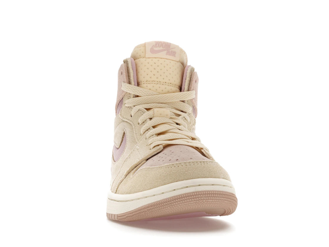 Jordan 1 High Zoom Air CMFT 2 Muslin Plum Chalk (Women's) - vue secondaire A