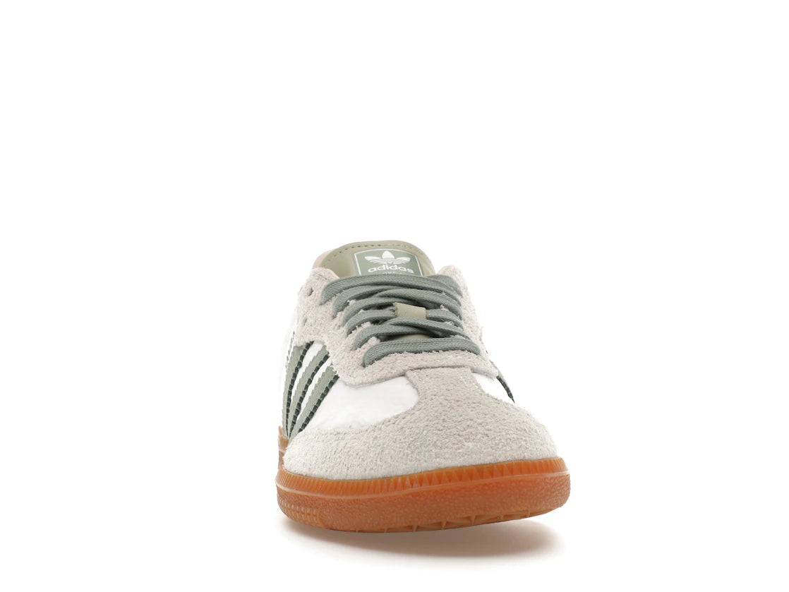 adidas Samba OG Silber Grün Kitt Mauve (Damen) - vue secondaire A