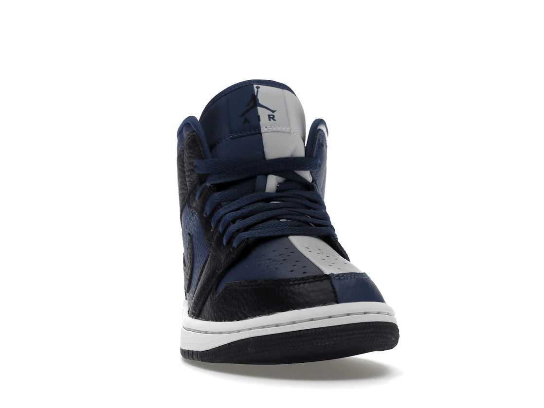 Jordan 1 Mid Split French Blue (Women's) - vue secondaire A