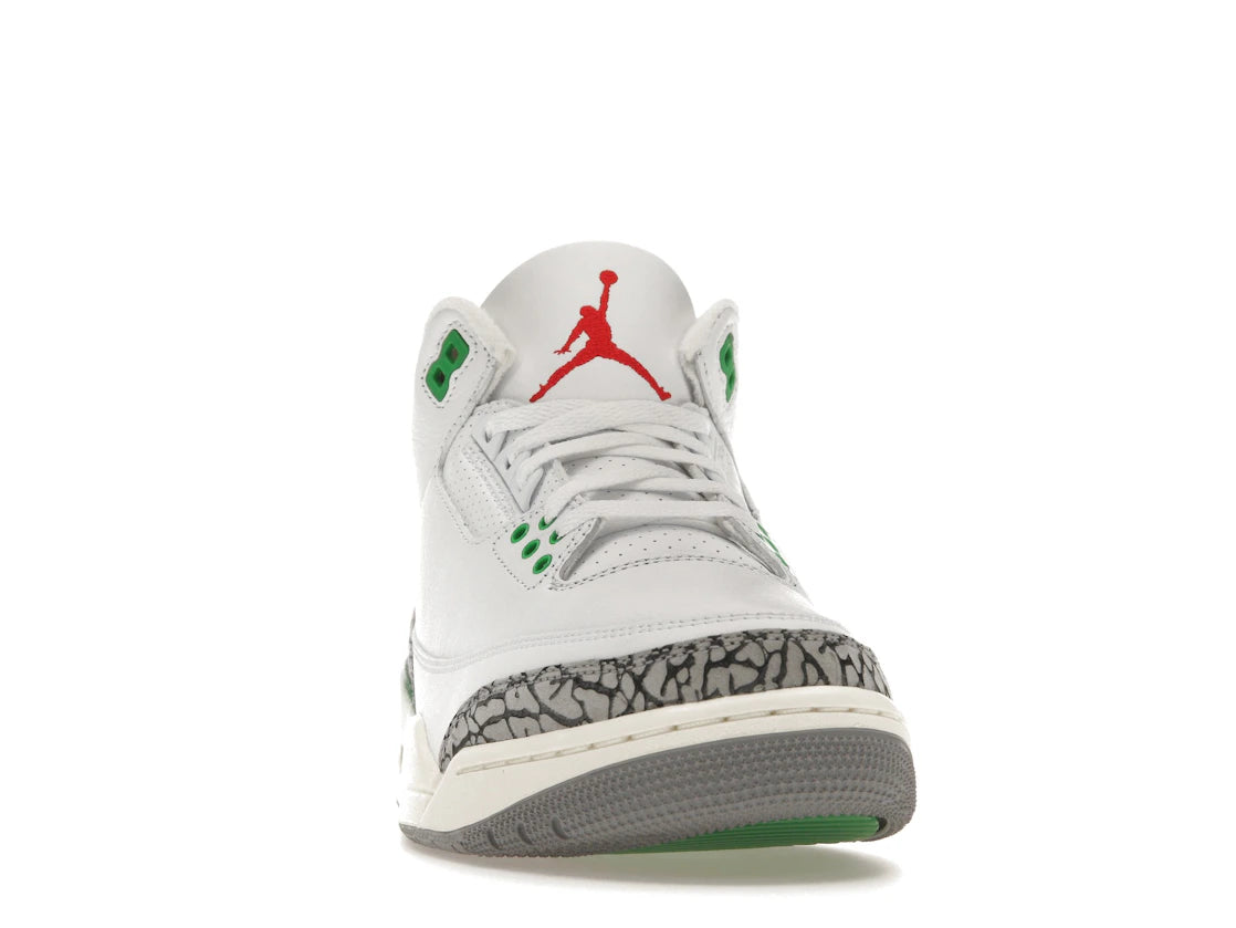 Jordan 3 Retro Lucky Green (Women's) - vue secondaire A