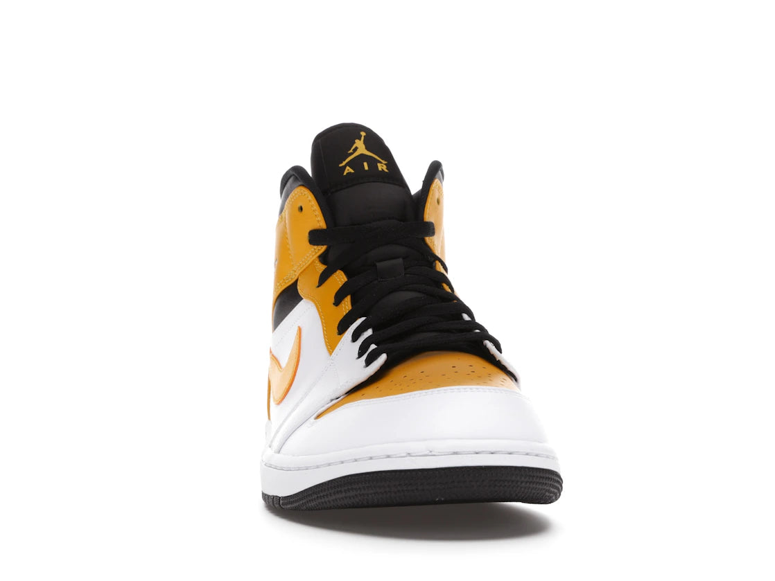 Jordan 1 Mid University Gold - vue secondaire A