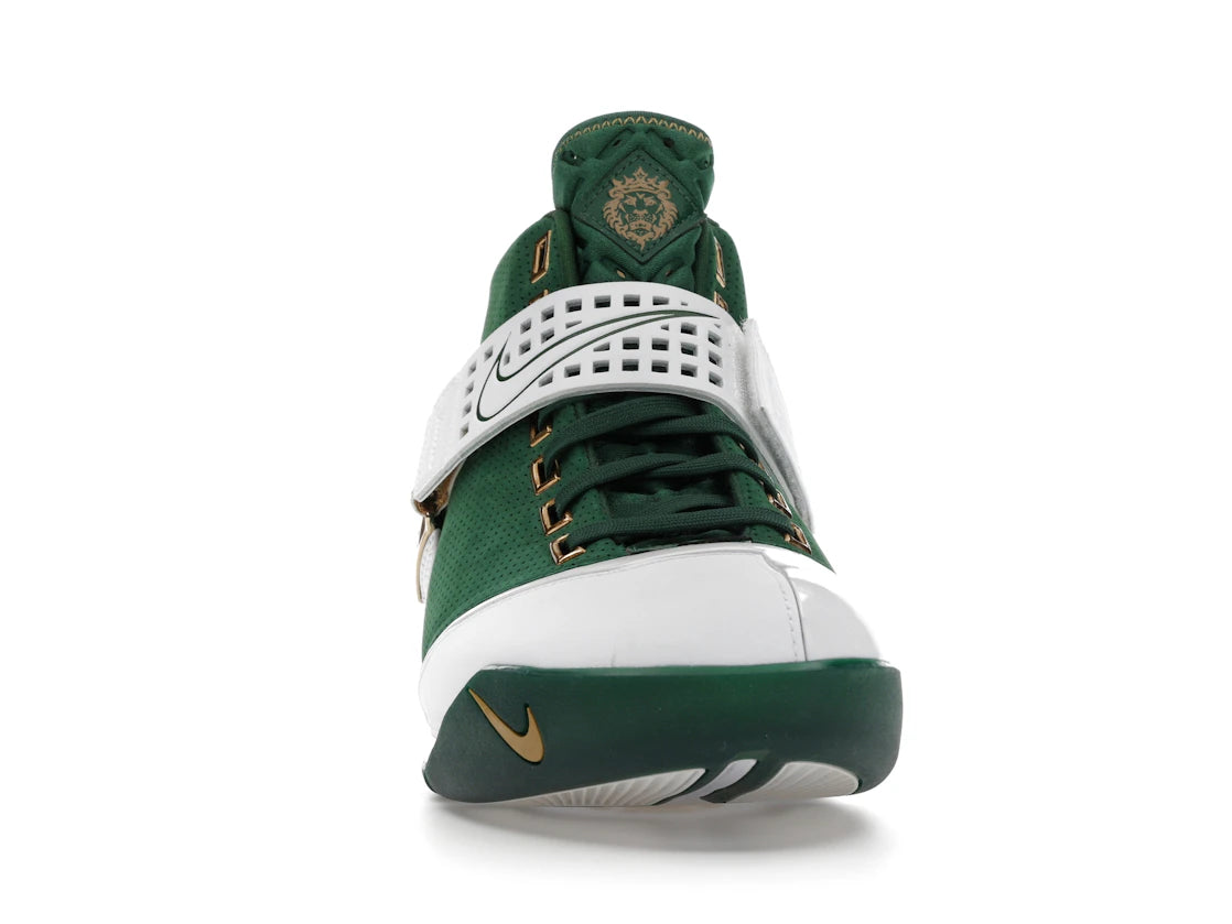 Nike LeBron 5 Gorge Green Metallic Gold - vue secondaire A