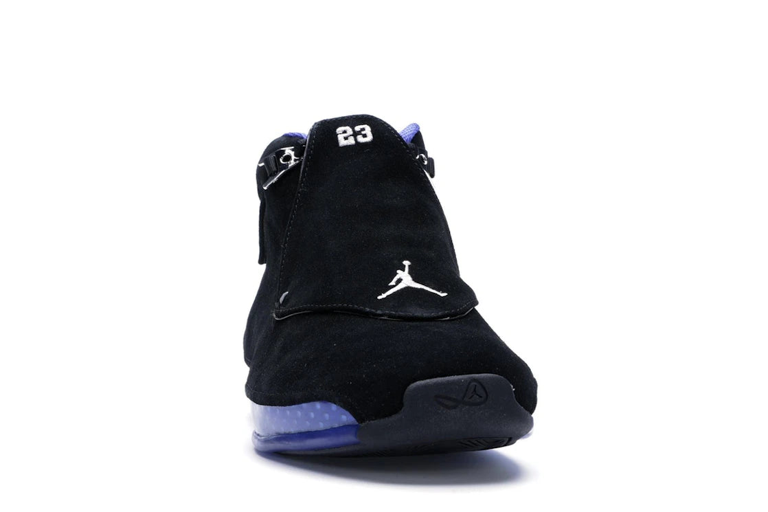 Jordan 18 Retro Black Sport Royal (2018) - vue secondaire A