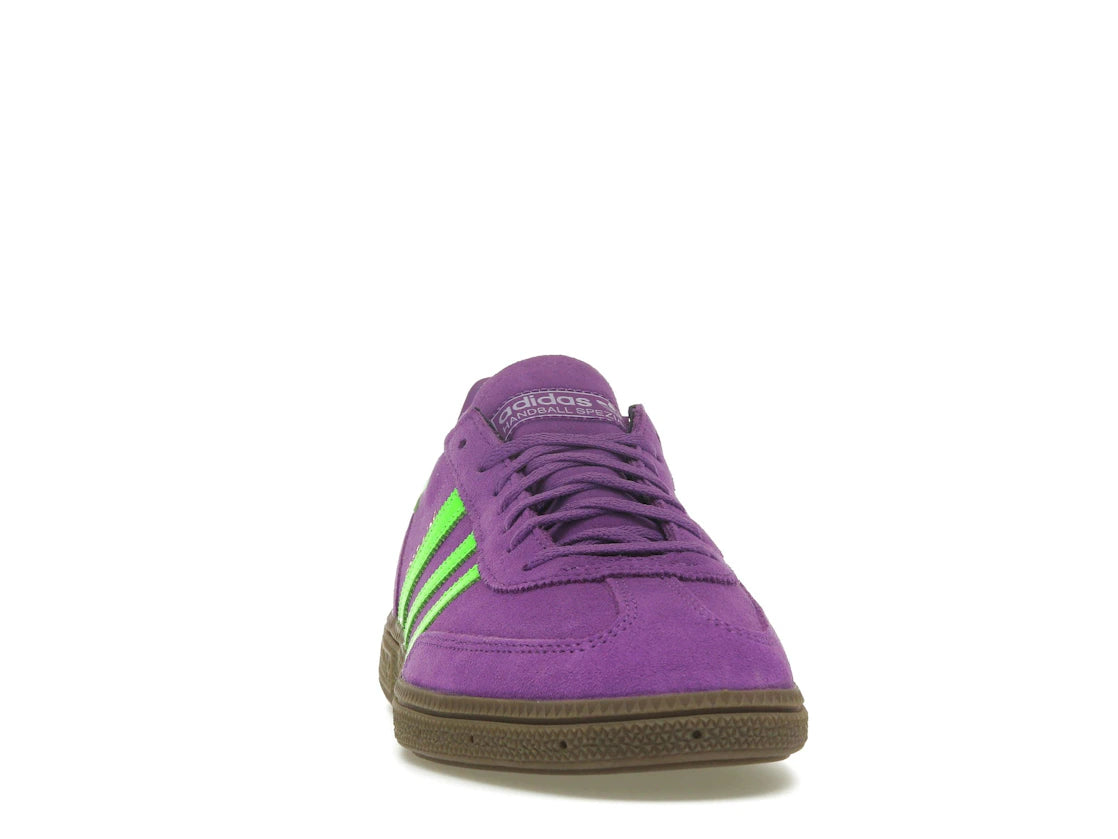 adidas Handball Spezial Elastic Active Lila Solargrün (Damen) - vue secondaire A