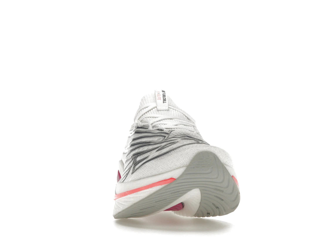 New Balance FuelCell SC Elite V3 Weiß Victory Blau - vue secondaire A