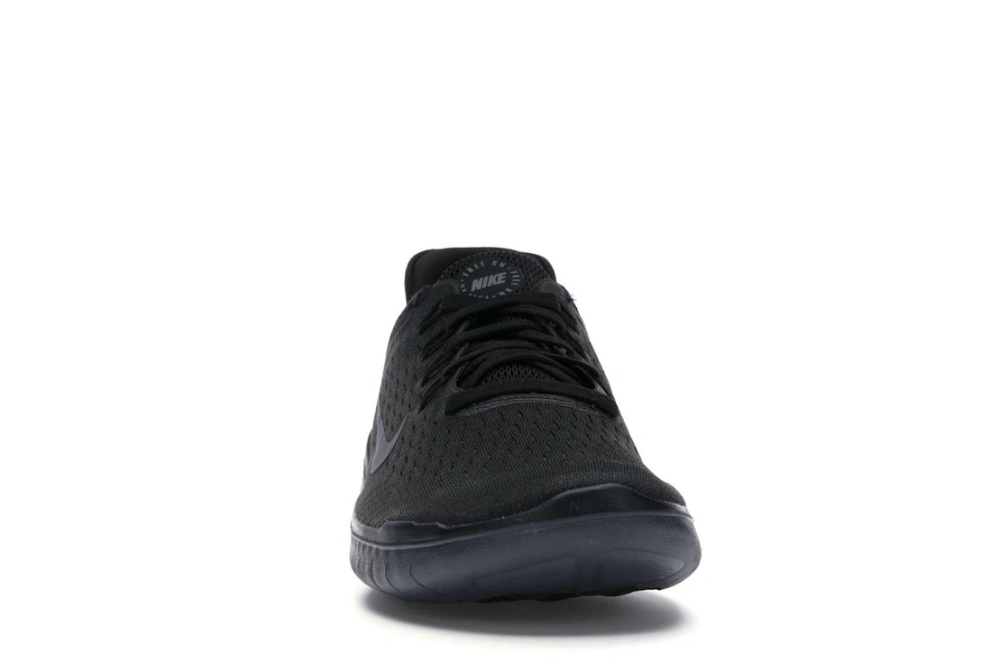 Nike Free RN 2018 Schwarz Anthrazit - vue secondaire A